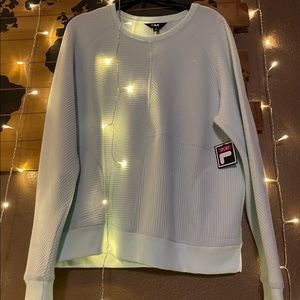 Mint Green Fila Pullover